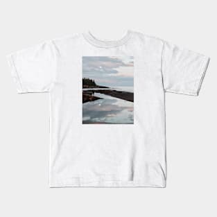 Lake Superior at Sunset Kids T-Shirt